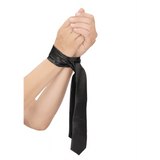Bondage-Krawatte Ouch Binde mich fest Schwarz 144 cm – Ansicht 6