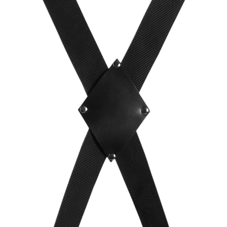 Türkreuz Ouch für Bondage Schwarz 266 cm – Ansicht 7