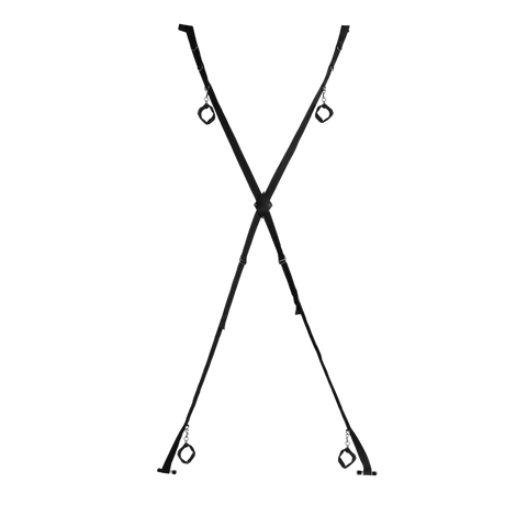 Türkreuz Ouch für Bondage Schwarz 266 cm – Ansicht 4