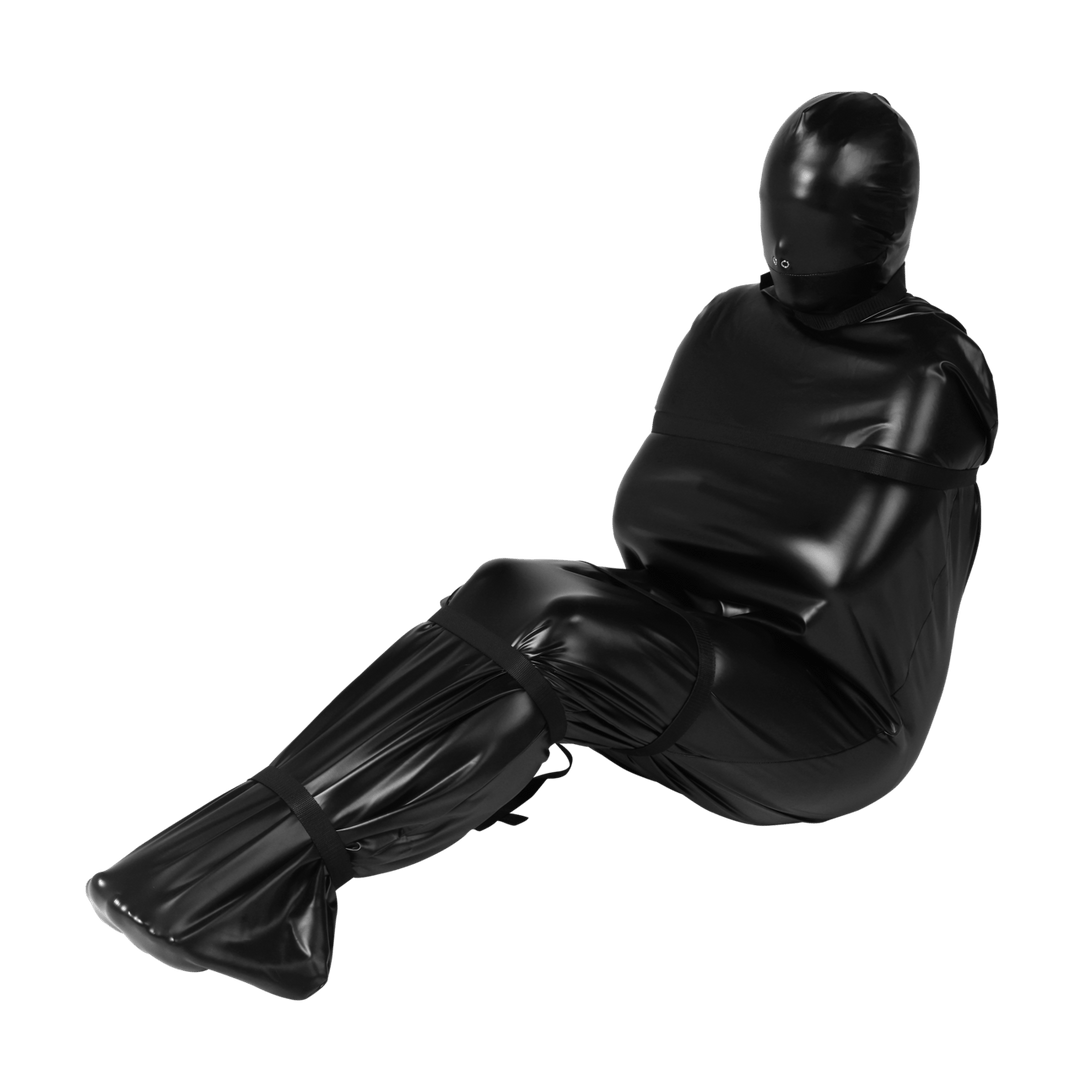Bondage-Sack Ouch mit Nylonriemen Schwarz 175 cm