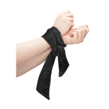 Bondage-Band Ouch aus Samt Schwarz 129 cm – Ansicht 5