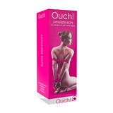 Bondage-Seil Ouch japanisch aus Nylon Pink oder Rot 10 m – Ansicht 2