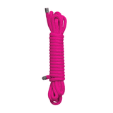 Bondage-Seil Ouch japanisch aus Nylon Pink oder Rot 10 m
