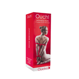 Bondage-Seil Ouch japanisch aus Nylon Rot 5 m – Ansicht 2