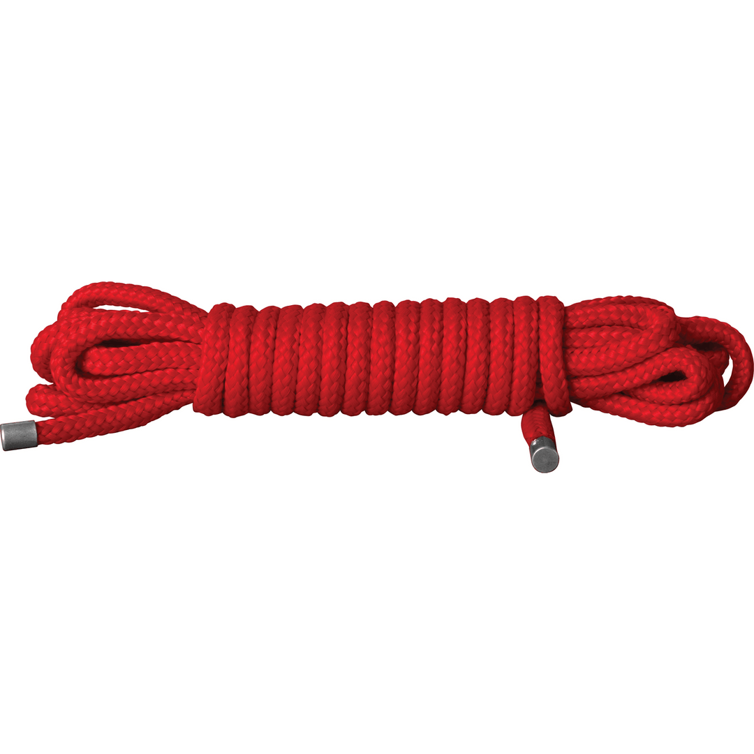 Bondage-Seil Ouch japanisch aus Nylon Rot 5 m