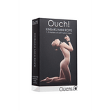Bondage-Seil Ouch Kinbaku Mini Schwarz oder Rot 1,5 m – Ansicht 2