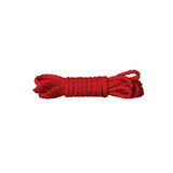 Bondage-Seil Ouch Kinbaku Mini Schwarz oder Rot 1,5 m – Ansicht 4
