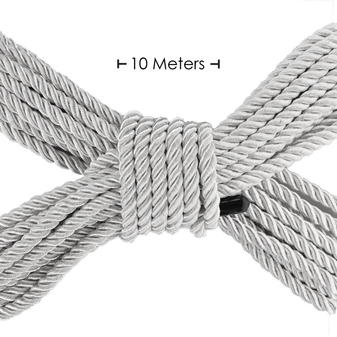 Bondage-Seil Ouch aus Polyester in sechs Farben 10 m – Ansicht 12