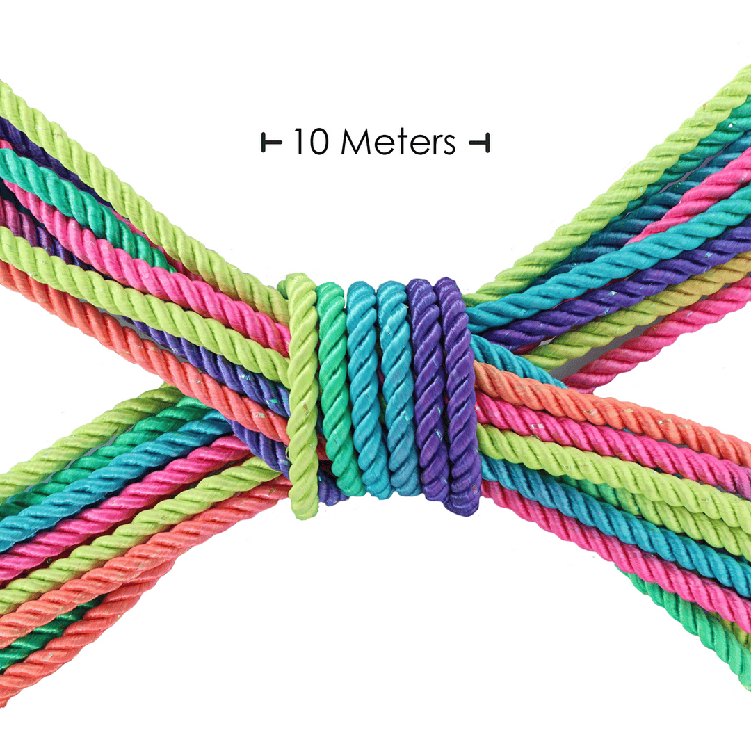 Bondage-Seil Ouch aus Polyester in sechs Farben 10 m – Ansicht 6