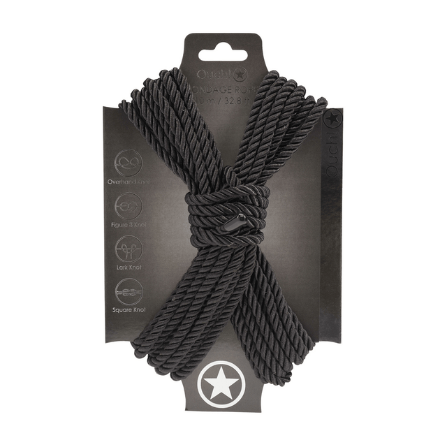Bondage-Seil Ouch aus Polyester in sechs Farben 10 m