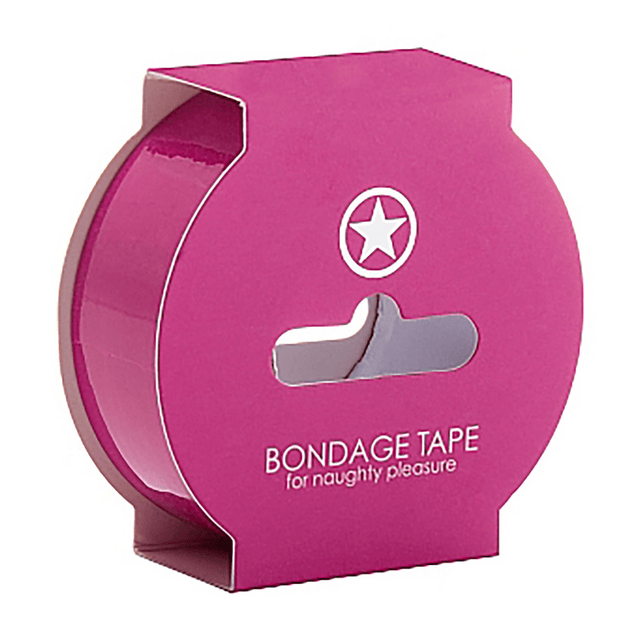 Bondage-Tape Ouch nicht klebend Pink oder Rot