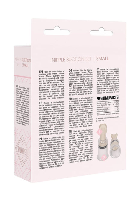 Brustsauger-Set Klein Durchsichtig 4 x Ø 2,8 cm – Ansicht 3
