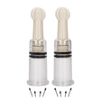 Brustsauger-Set Klein Durchsichtig 4 x Ø 2,8 cm