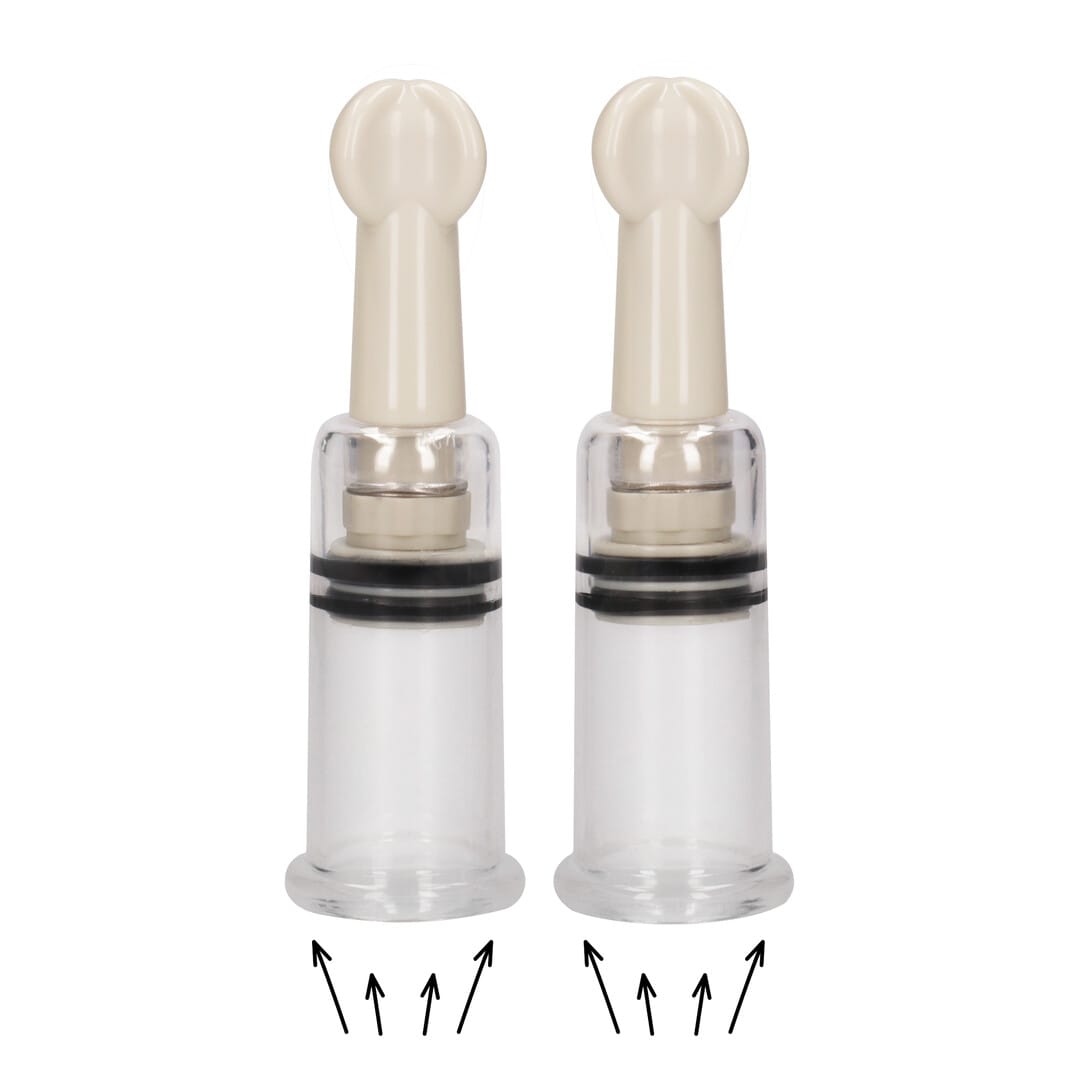 Brustsauger-Set Klein Durchsichtig 4 x Ø 2,8 cm