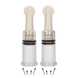Brustsauger-Set Klein Durchsichtig 4 x Ø 2,8 cm