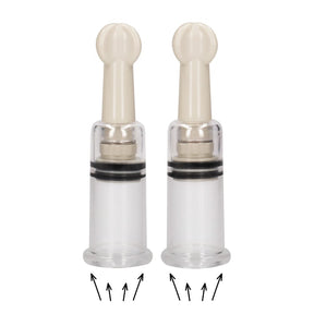 Brustsauger-Set Klein Durchsichtig 4 x Ø 2,8 cm