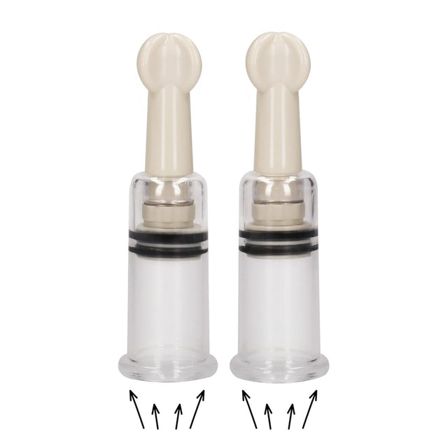 Brustsauger-Set Klein Durchsichtig 4 x Ø 2,8 cm