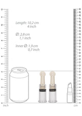 Brustsauger-Set Klein Durchsichtig 4 x Ø 2,8 cm – Ansicht 6