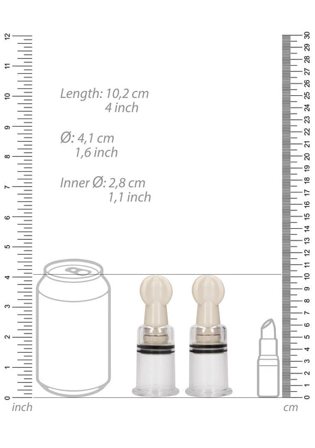 Brustsauger-Set Medium Durchsichtig 3,5 x Ø 4,1 cm – Ansicht 6