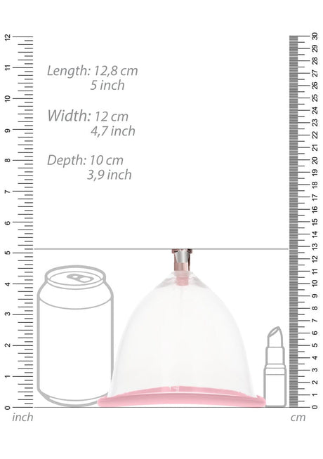 Brustsauger-Set Pumped Medium mit Handpumpe und zwei Glocken – Ansicht 6