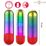 Bullet-Vibrator Debbie für Klitoris Regenbogen – Ansicht 4