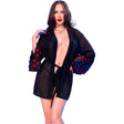 Babydoll Babydoll &amp Tanga Schwarz XL
