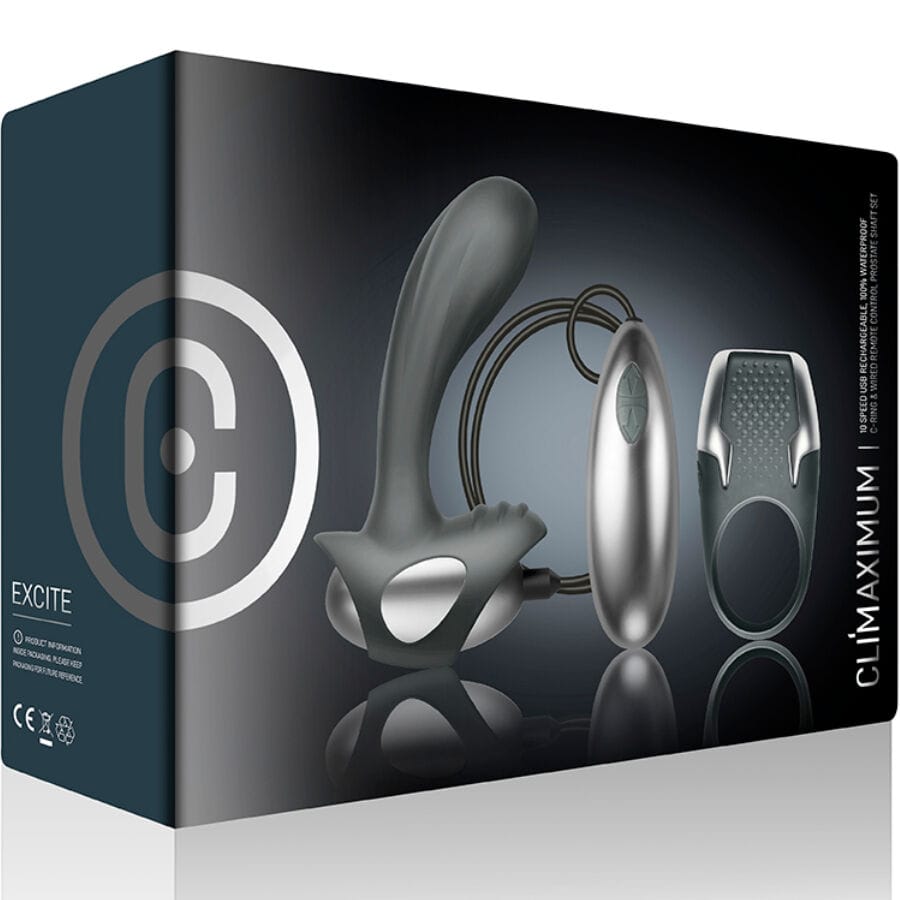 Sextoy Excite Kit Cock Ring + Draht-Prostatamassagegerät.3
