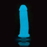 Clone-A-Willy Penisabdruckset mit Vibration - blau - Leuchtet im Dunkeln