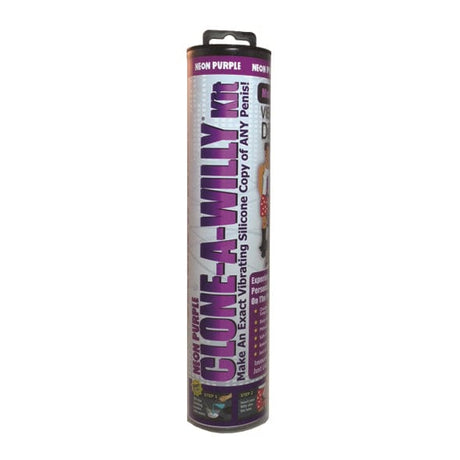 Clone-A-Willy Penisabdruckset mit Vibration - lila