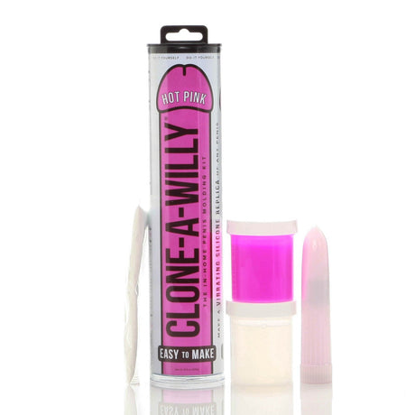 Clone-A-Willy Penisabdruckset mit Vibration - pink