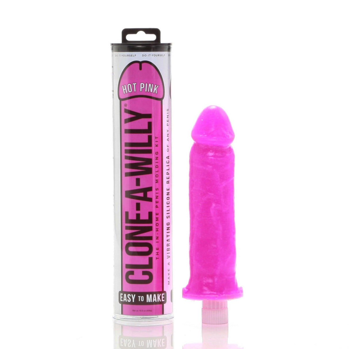 Clone-A-Willy Penisabdruckset mit Vibration - pink