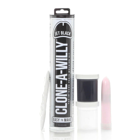 Clone-A-Willy Penisabdruckset mit Vibration - schwarz