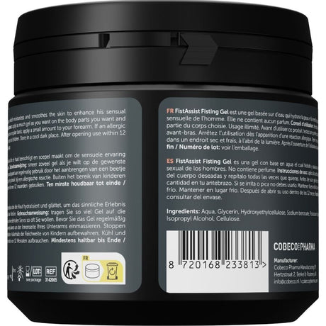Cobeco - Fist Assist Fisting Gel Extra Dick, auf Wasserbasis, 500 ml