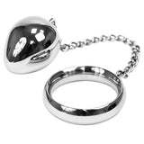 Cockring mit Kette und Metallkugel (Nr. 2) – Ansicht 2