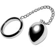Cockring mit Kette und Metallkugel (Nr. 3)