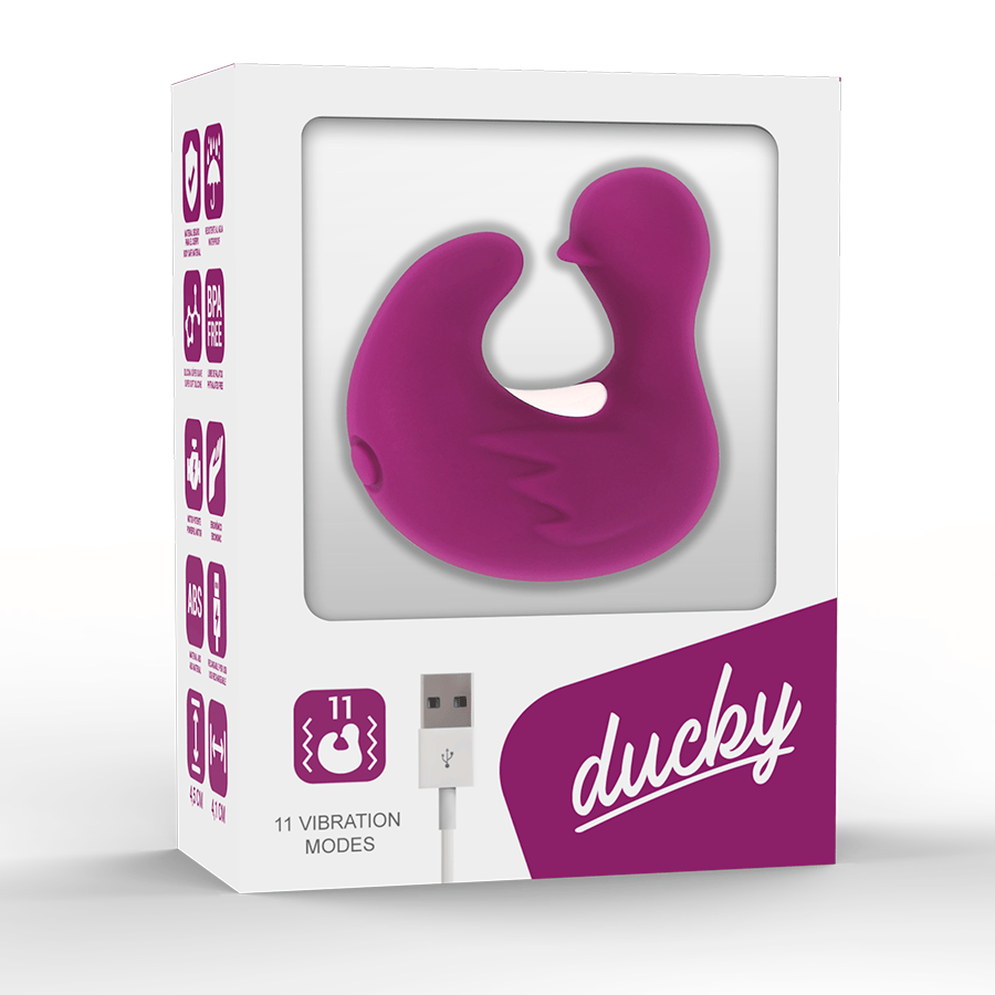 Coverme - Duckymania Wiederaufladbarer Silikon-Stimulierender Entenfuchschh
