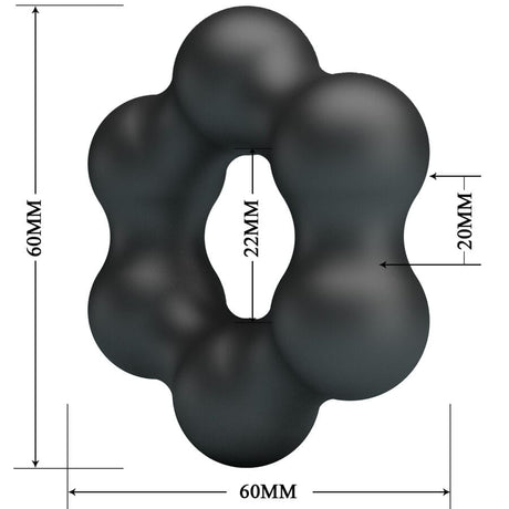 Penisring Clauzell Silikonring Modell 10 Ø 2,2 cm.5