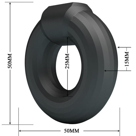 Penisring Kayke Silikonring Modell 2 Ø 2,5 cm.5