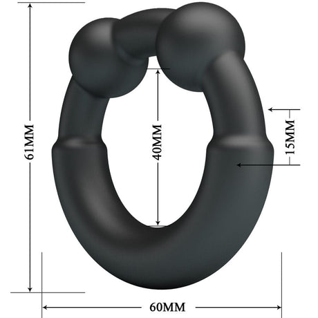 Penisring Meco Silikonring Modell 15 Ø 4 cm.5