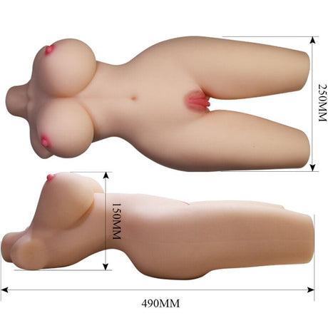 Crazy Bull - Tiffany Realistischer Weiblicher Torso Vagina und Anal 5,5 kg
