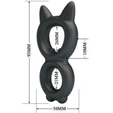 Penisring Toran Doppelter Silikonring Modell 20 Ø 5 cm.5