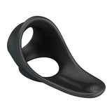 Penisring Zadok Ergonomischer Ring mit Perinealstimulator Schwarz.3