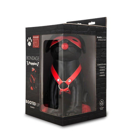 Dekofigur Prowler Red Booted Up Bandit Puppy Schwarz und Rot 24 cm – Ansicht 2