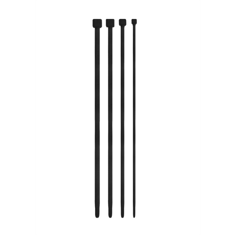 Dilator-Set Ouch aus Silikon vierteilig Schwarz 35,7 cm