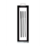 Dilator-Set Ouch aus Silikon dreiteilig Schwarz 24 x Ø 1 cm – Ansicht 2