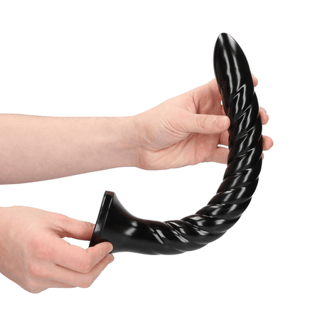 Dildo Anal Snake gedreht Schwarz 30 x Ø 3,6 cm – Ansicht 4