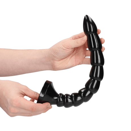 Dildo Anal Snake gestapelt Schwarz 30 x Ø 3,5 cm – Ansicht 4
