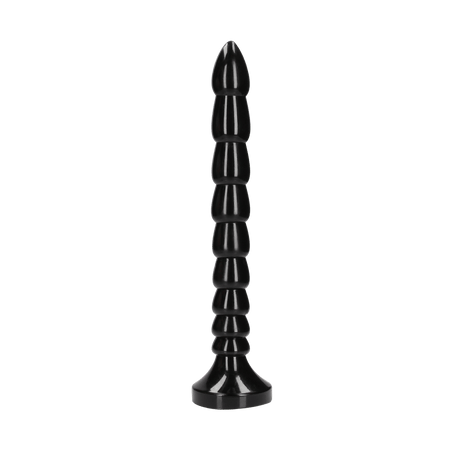 Dildo Anal Snake gestapelt Schwarz 30 x Ø 3,5 cm