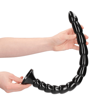 Dildo Anal Snake gestapelt Schwarz 50 x Ø 3,5 cm – Ansicht 5
