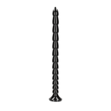 Dildo Ouch Anal Snake gestapelt aus PVC Schwarz 50 x Ø 3,5 cm
